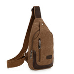 Sling Backpack Ergonomic Fit Adjustable Strap Multiple Compartments