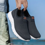 Slip-On Sneakers Breathable Mesh Lightweight Flexible Fit