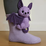 Slipper Socks Fleece Warmth Non-Slip Grip Soles 3D Animal Designs