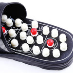 Slippers Acupressure Rotating Massage Nodes Slip-On