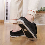 Slippers Extra-Wide Adjustable Open-Toe Pressure-Relieving Insole
