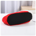 Slippers Plush Santa Non-Slip Sole