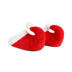 Slippers Plush Santa Non-Slip Sole