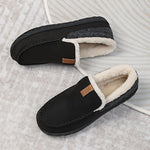 Slippers Synthetic Wool Warm Loafer Design Machine Washable