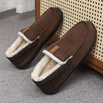 Slippers Synthetic Wool Warm Loafer Design Machine Washable
