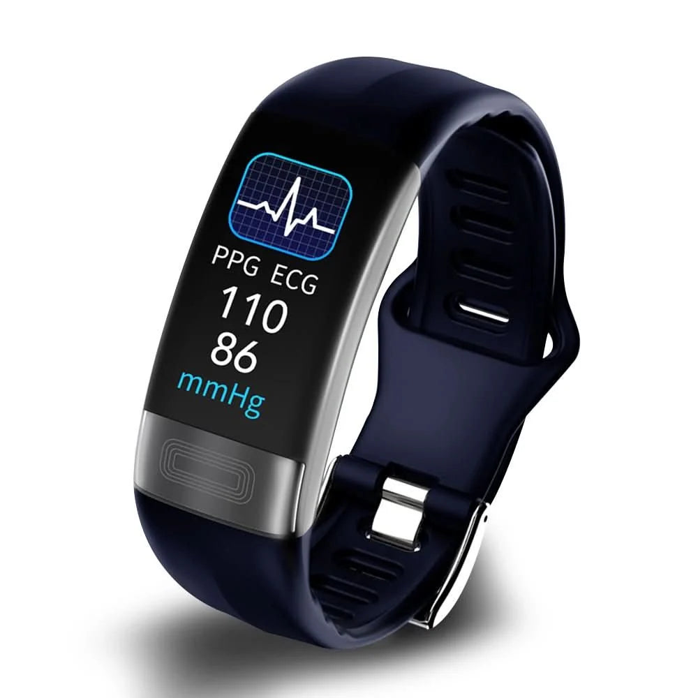 Smart Bracelet ECG Blood Pressure & Heart Rate Monitoring IP67 Water-Resistant