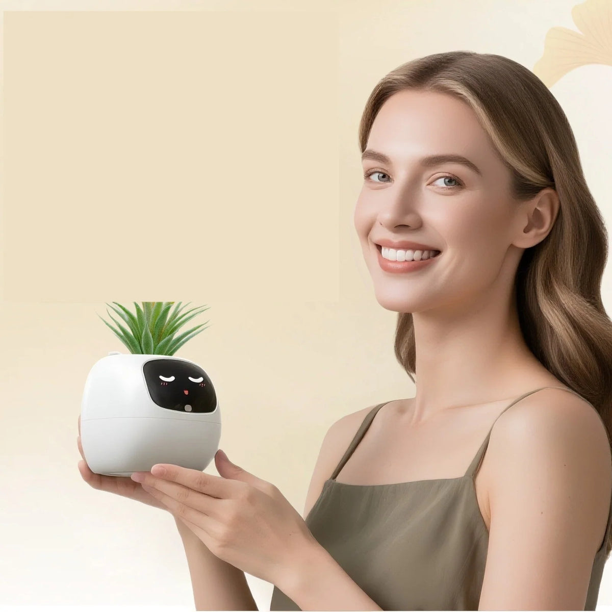 Smart Planter App-Connected Compact Desk Size