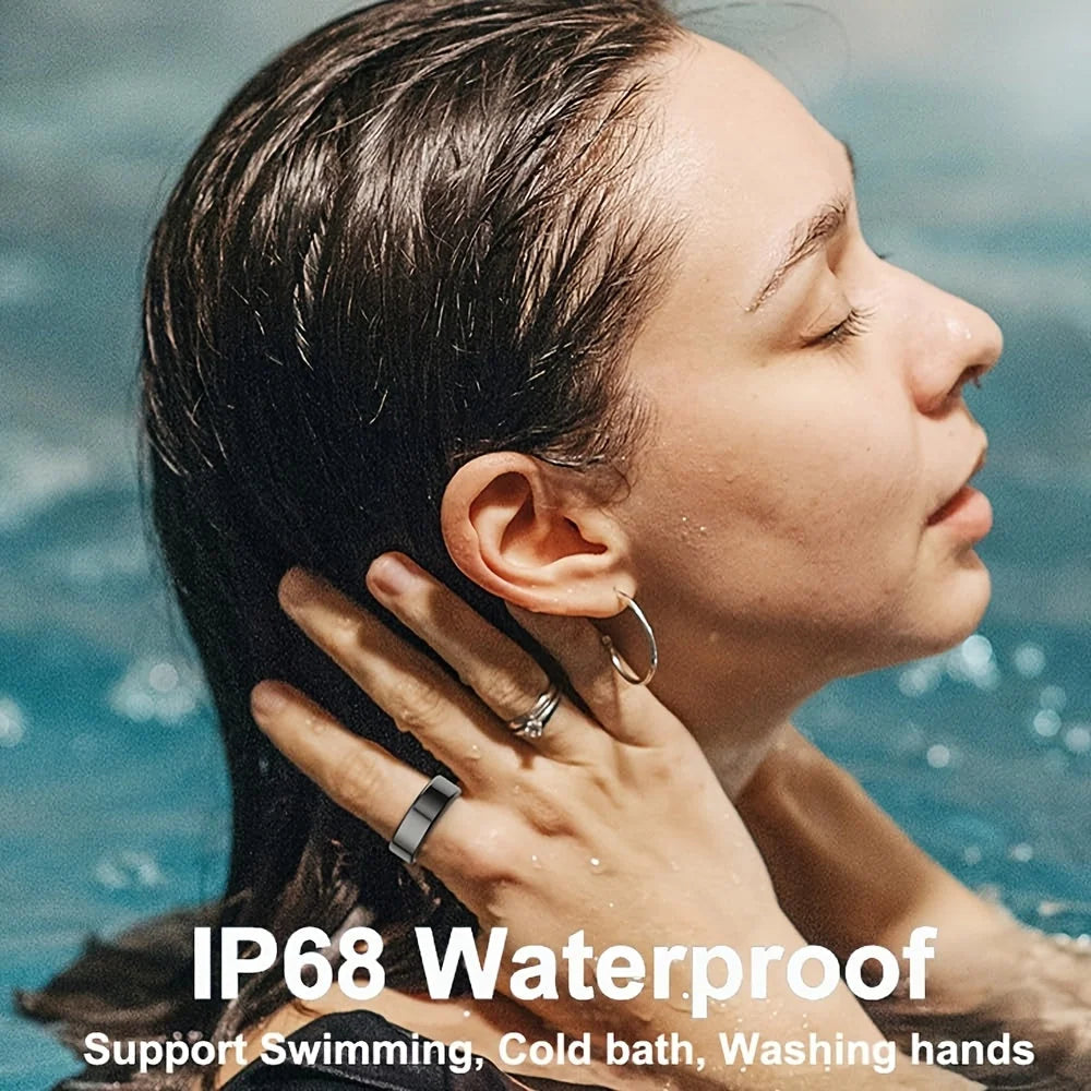 Smart Ring Waterproof Sleep & Heart Rate Tracking