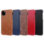 Smartphone Case Leather Shockproof Matte Vintage Style