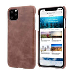 Smartphone Case Leather Shockproof Matte Vintage Style