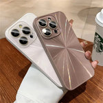 Smartphone Case Reflective Aurora Design Full Coverage Slim Fit