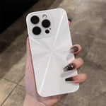 Smartphone Case Reflective Aurora Design Full Coverage Slim Fit