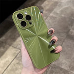Smartphone Case Reflective Aurora Design Full Coverage Slim Fit