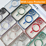 Smartphone Case Silicone Magnetic Camera Lens Protection