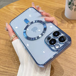 Smartphone Case Silicone Magnetic Camera Lens Protection