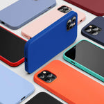 Smartphone Case Silicone Shock-Resistant Raised Edge Protection