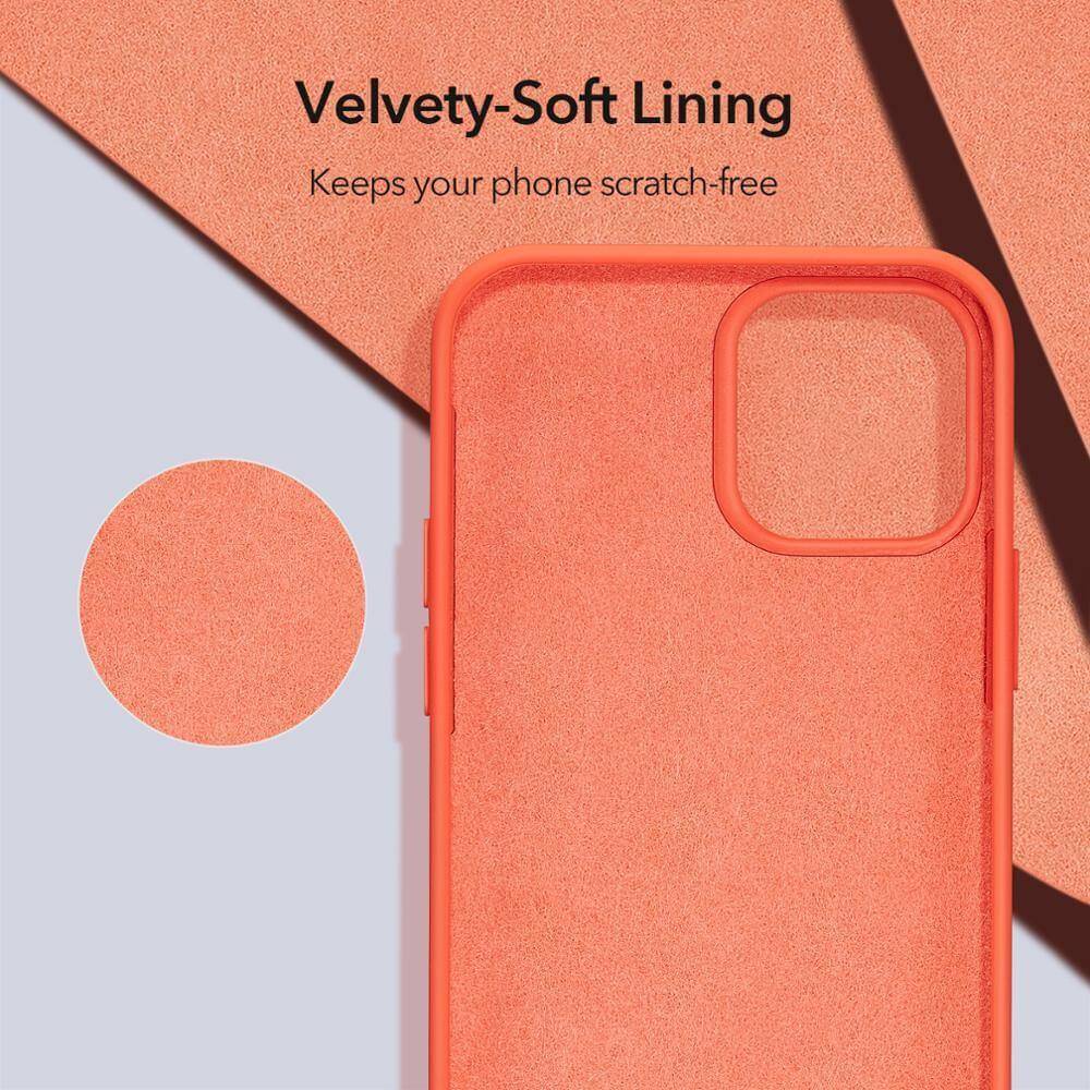 Smartphone Case Silicone Shock-Resistant Raised Edge Protection