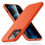 Smartphone Case Silicone Shock-Resistant Raised Edge Protection