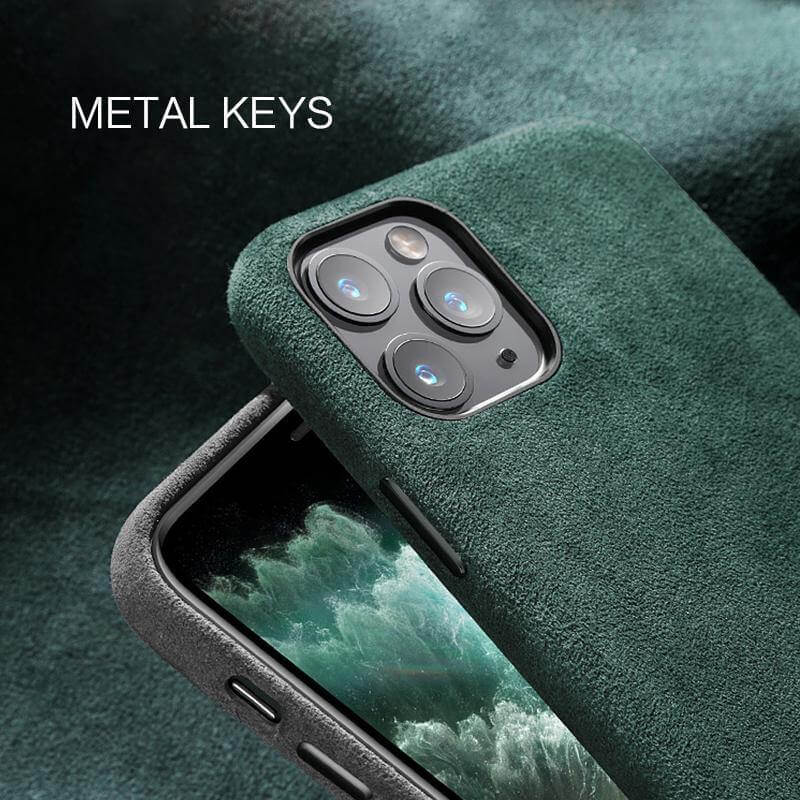Smartphone Case Soft-Touch Wireless Charging Raised Camera Protection