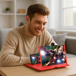 Smartphone Screen Magnifier Foldable HD 3–4× Magnification