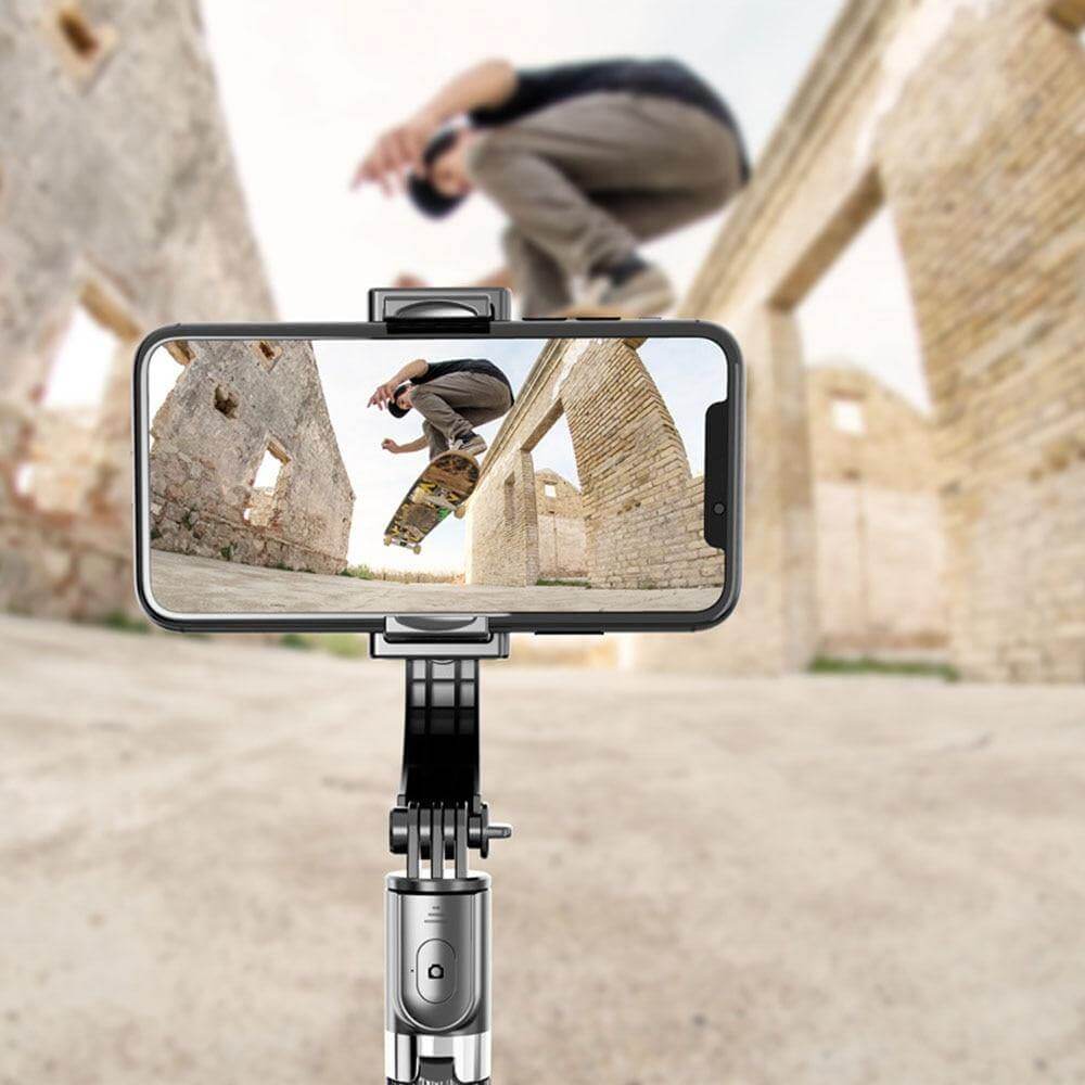 Smartphone Tripod Selfie Stick Bluetooth Remote 360-Degree Rotation