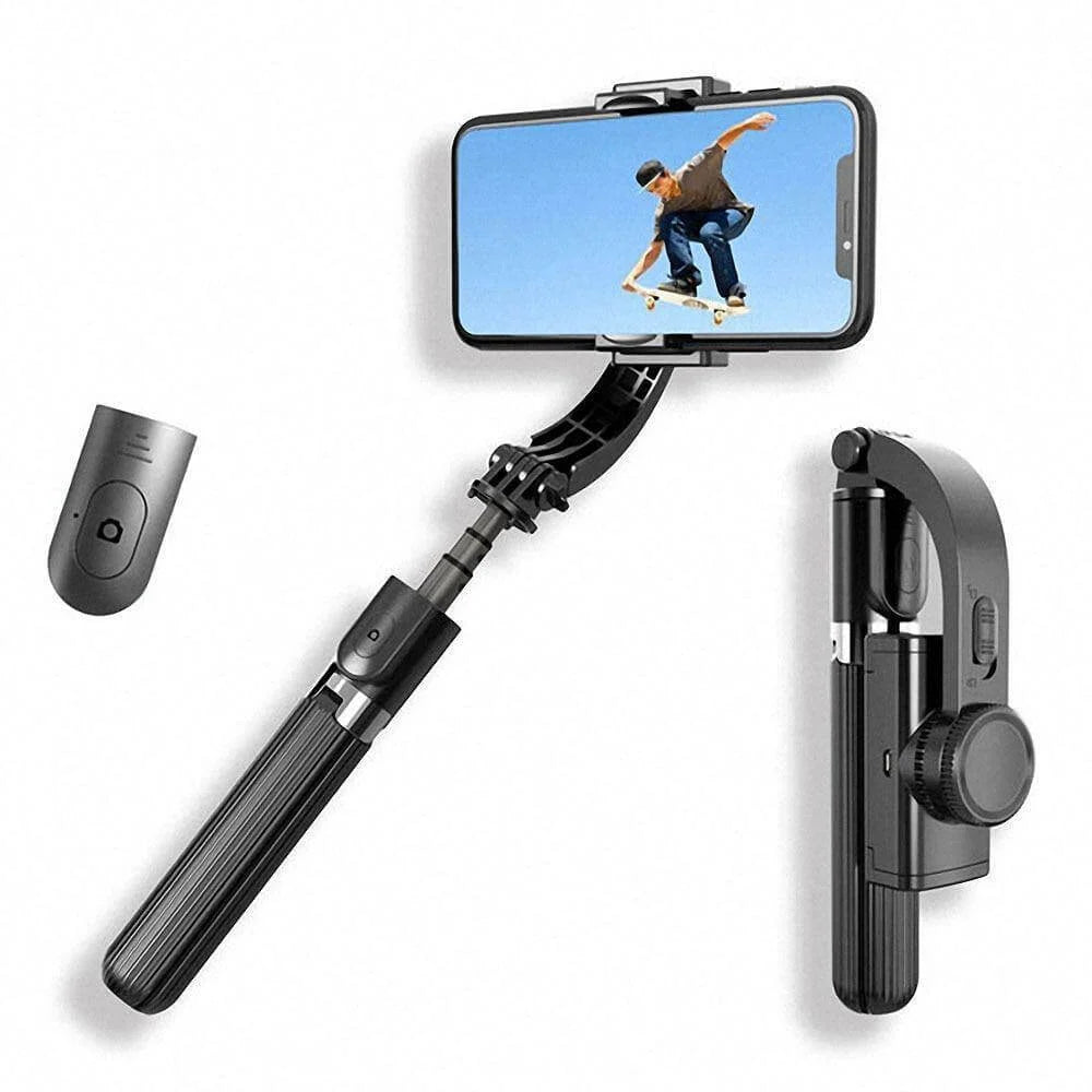 Smartphone Tripod Selfie Stick Bluetooth Remote 360-Degree Rotation