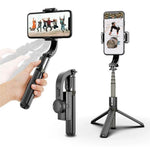 Smartphone Tripod Selfie Stick Bluetooth Remote 360-Degree Rotation