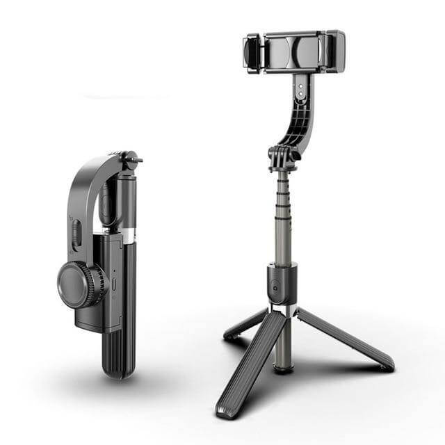 Smartphone Tripod Selfie Stick Bluetooth Remote 360-Degree Rotation