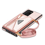 Smartphone Wallet Case PU Leather Wrist Strap