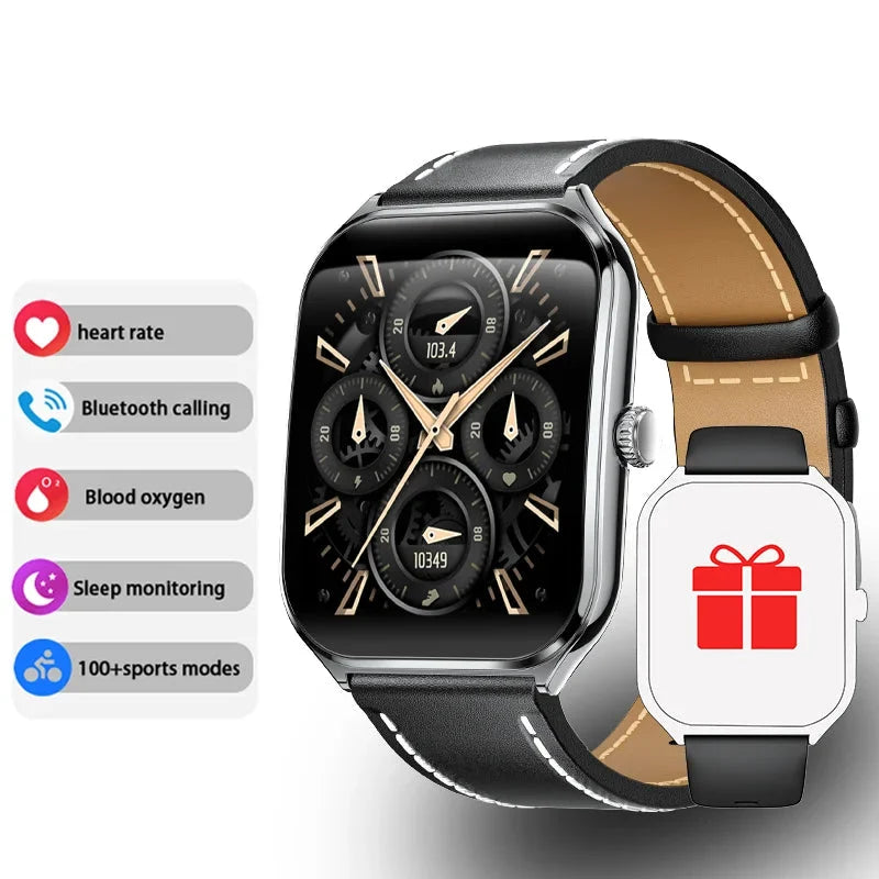 Smartwatch 1.96 Inch AMOLED Heart Rate & Sleep Tracking