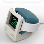 Smartwatch Charging Stand Silicone Retro Computer Design Compact & Portable