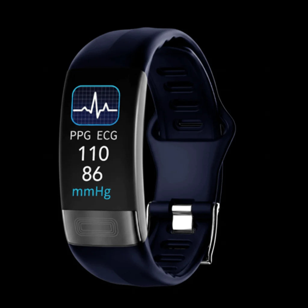 Smartwatch ECG Heart Rate & Blood Pressure Monitoring