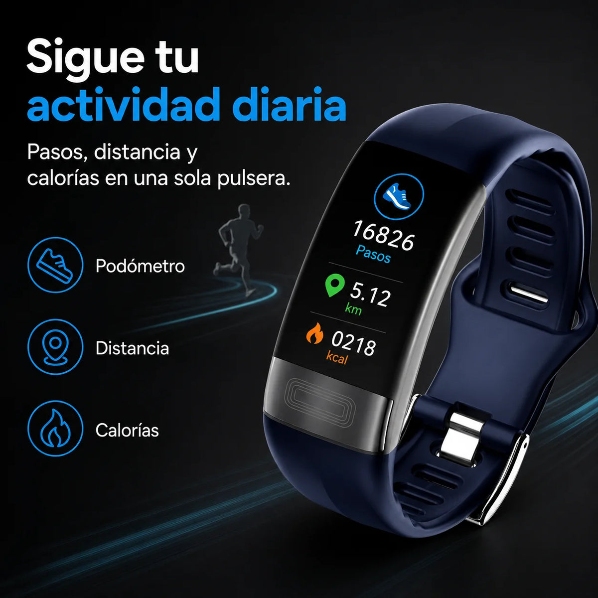 Smartwatch ECG Sleep Tracking Water-Resistant IP67