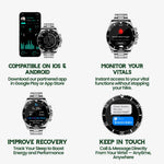 Smartwatch GPS Navigation Health Monitoring 21-Day Battery