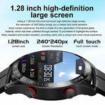Smartwatch Glucose & Vital Sign Tracking Bluetooth Calling