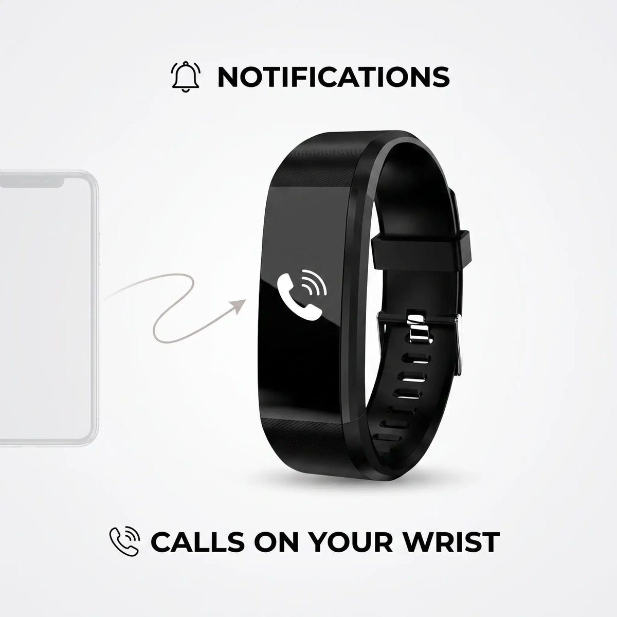 Smartwatch Heart Rate & Blood Pressure Sleep Tracking