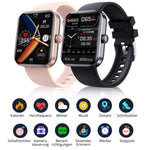 Smartwatch Non-Invasive Glucose Monitoring Heart Rate & Sleep Tracking
