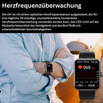 Smartwatch Non-Invasive Glucose Monitoring Heart Rate & Sleep Tracking