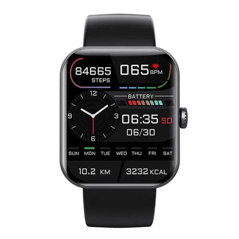 Smartwatch Non-Invasive Glucose Trend Tracking Heart Rate & Sleep Monitoring