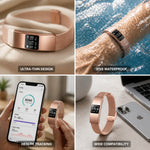 Smartwatch Ultra-Thin IPX8 Waterproof Health Tracking