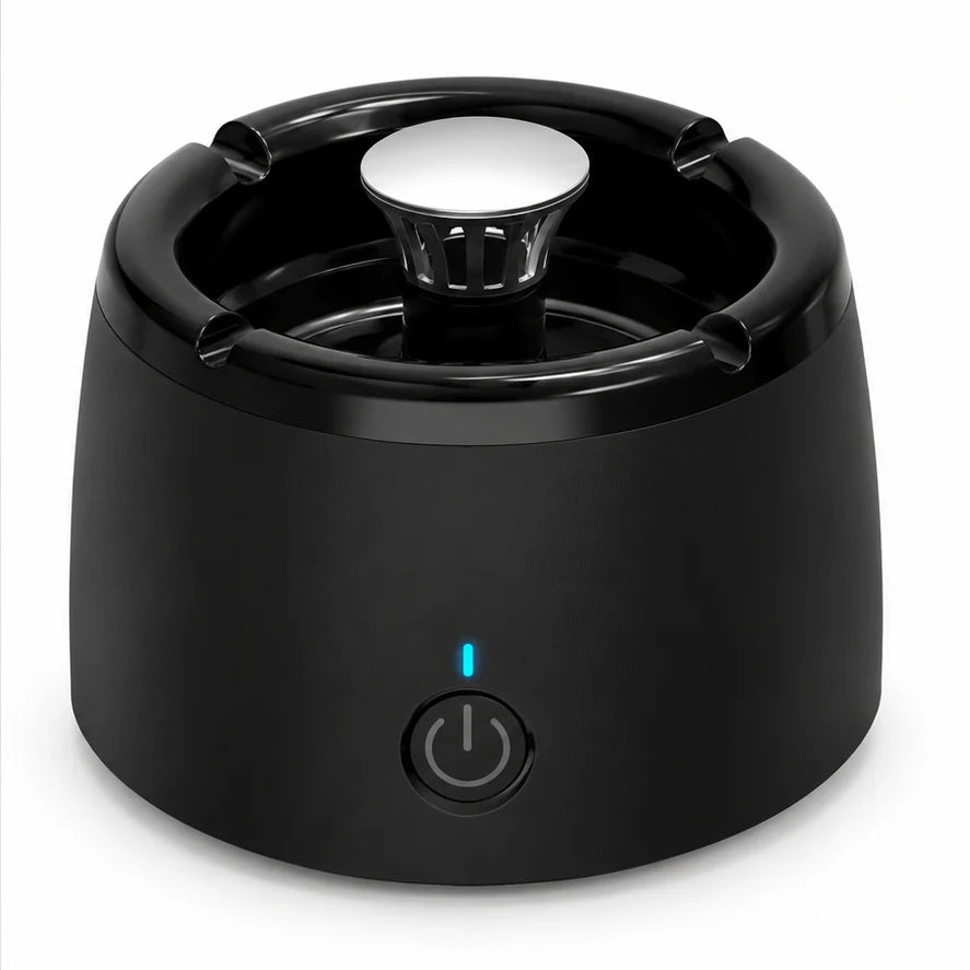 Smokeless Ashtray Activated Carbon Filter Rechargeable Five-Hour Battery