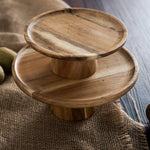 Snack Plate Round Wood Japanese-Inspired Design Five Sizes
