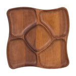 Snack Plates Fish-Shaped Natural Fir Wood