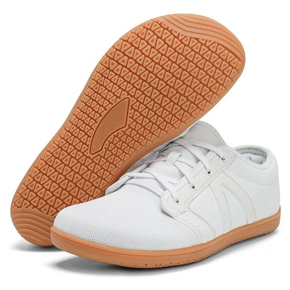 Sneakers Wide Toe Box Flexible Rubber Sole