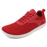 Sneakers Wide Toe Box Flexible Rubber Sole