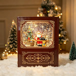 Snow Globe Decoration Santa Scene LED Light