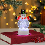 Snow Globe LED Illuminated Battery Powered