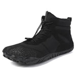 Snow Shoes Fleece-Lined Waterproof Canvas & Rubber Outsole