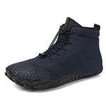 Snow Shoes Fleece-Lined Waterproof Canvas & Rubber Outsole