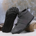 Snow Shoes Fleece-Lined Waterproof Canvas & Rubber Outsole